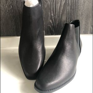 MASSINI pull-on twin gore BLACK FASHION BOOT sz 11